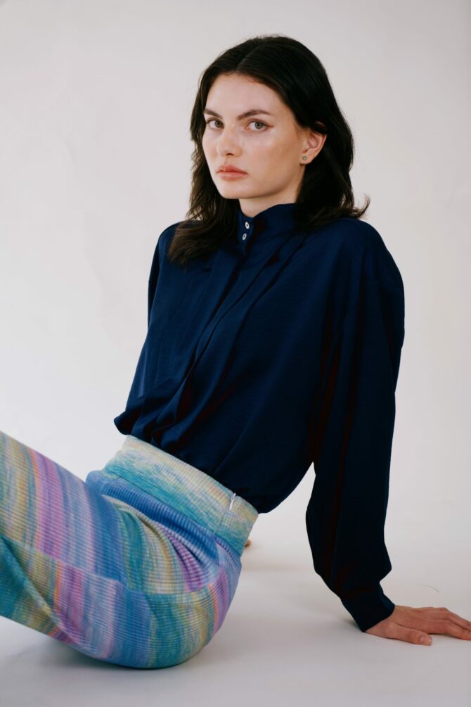 Baroque shirt blue version - Image 4