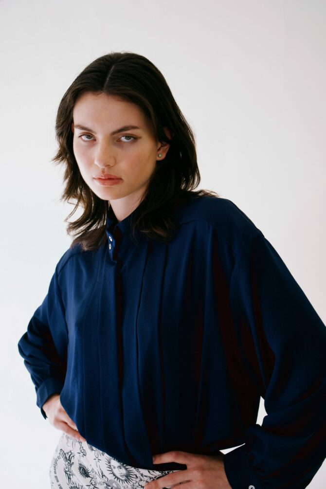 Baroque shirt blue version - Image 3